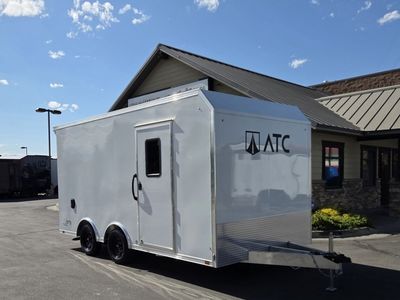 8x16 / 8.5x16 sto 450 enclosed cargo all aluminum, finished interior ATC Trailers 2026