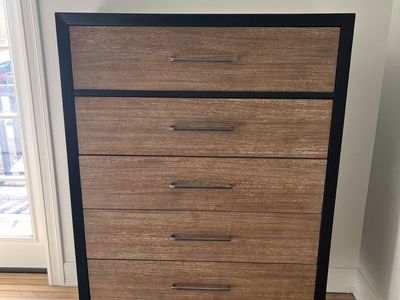 Three piece dresser set with nightstands