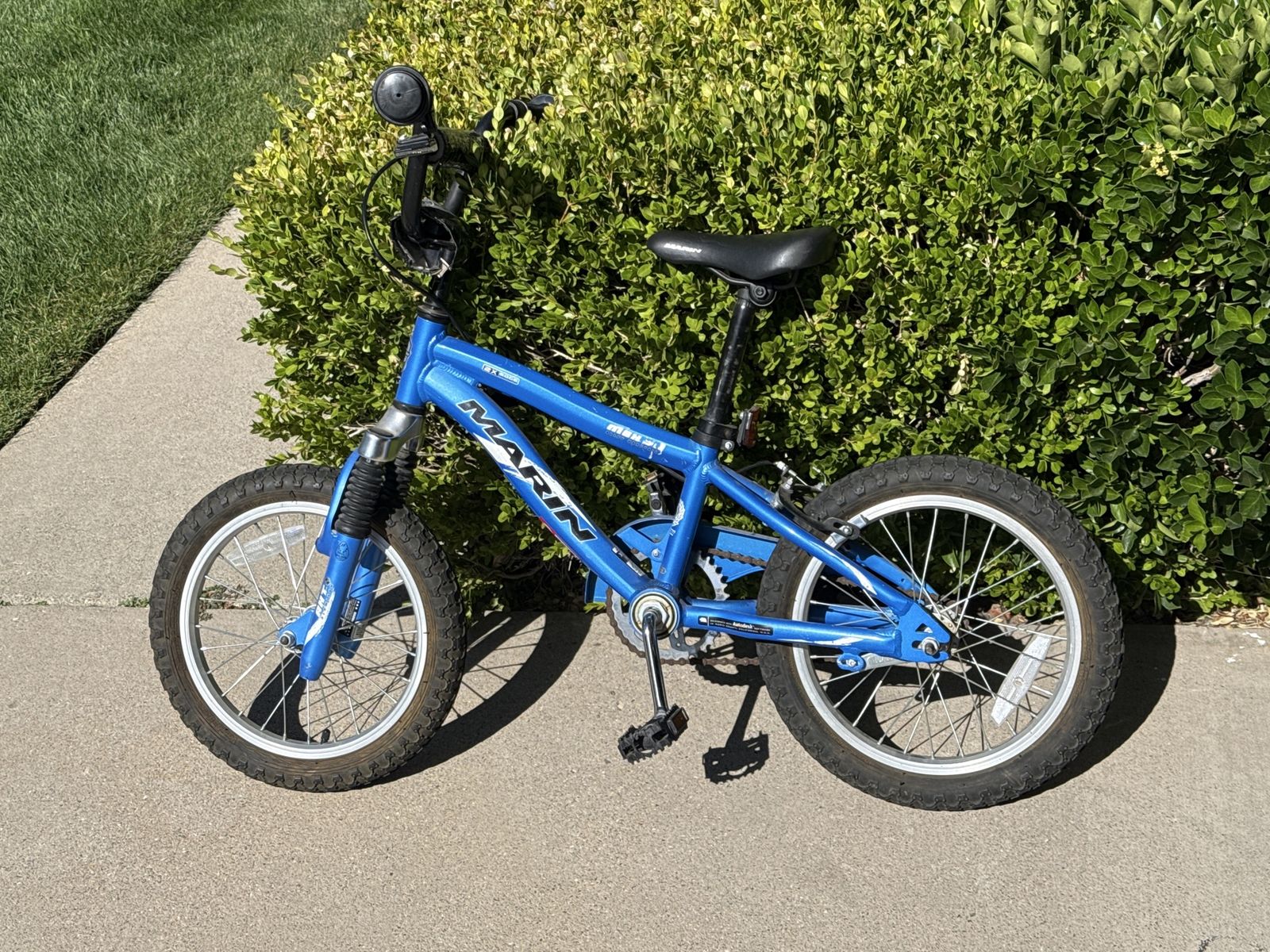 Marin Hidden Canyon 16" Blue Kids Mountain Bike