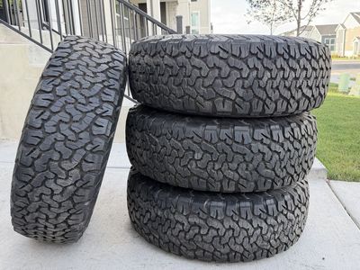 37/12.50R17 Bfgoodrich Ko2 New takeoffs