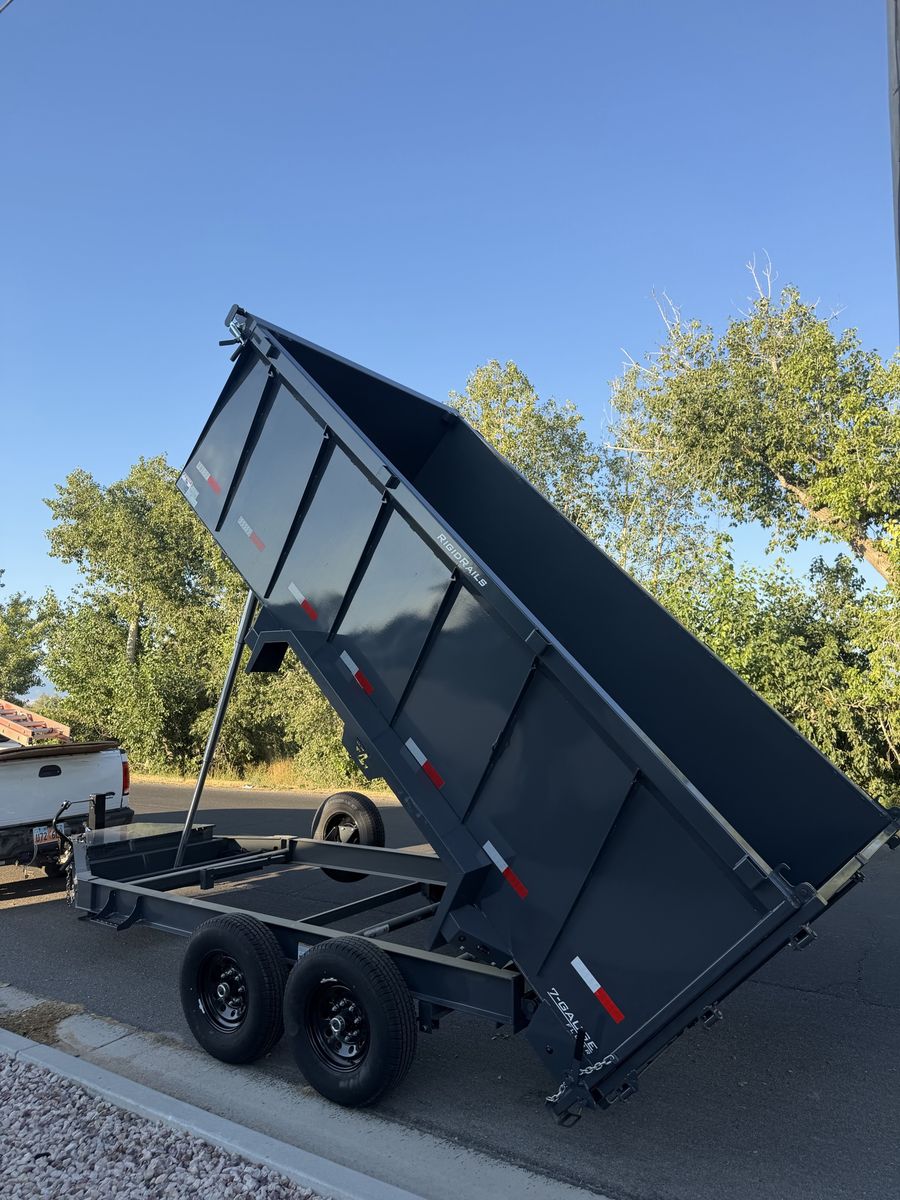 Dump trailer for Rent or Operator rent
