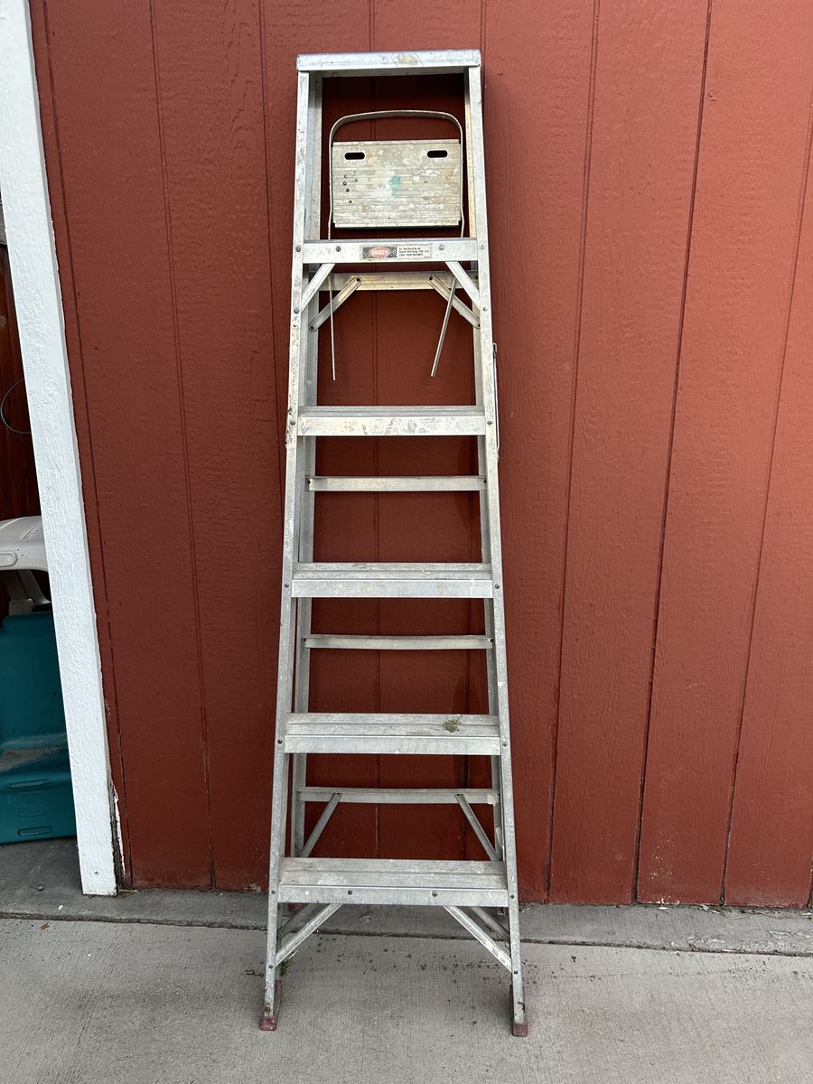6 Foot Metal Ladder
