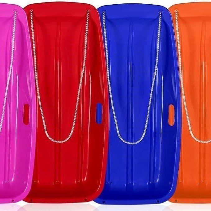 New 35" tobbogan snow sleds, 6 colors
