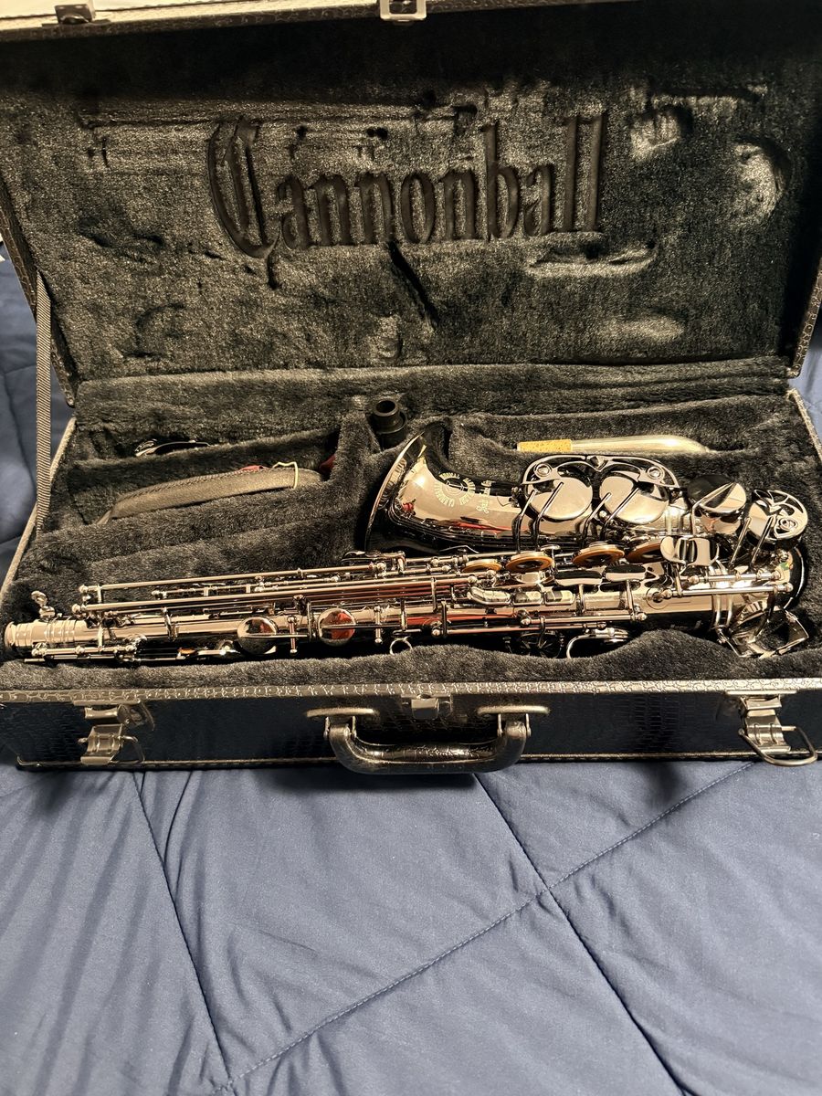 Cannonball Alto Saxophone with Hard Case & Accessories