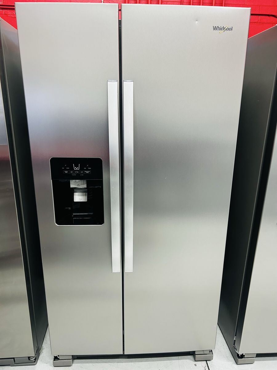 Whirlpool Stainless Steel Side By Side Refrigerator 25 cu ft