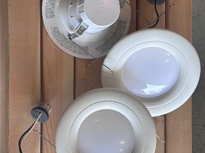 Ecosmart LED Recessed Downlight Retrofit Kit - 5/6 inch Dimmable - 3-Pack