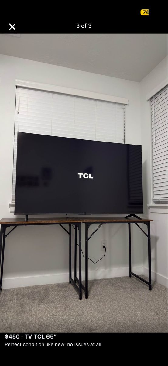 TV TCL 65”