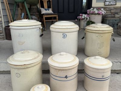 Vintage Antique Crocks