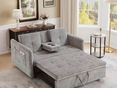 Brand new Sofa Bed with Cup Holders