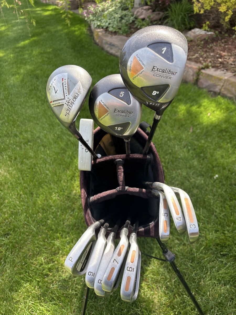 Excalibur Full Set Irons And Woods