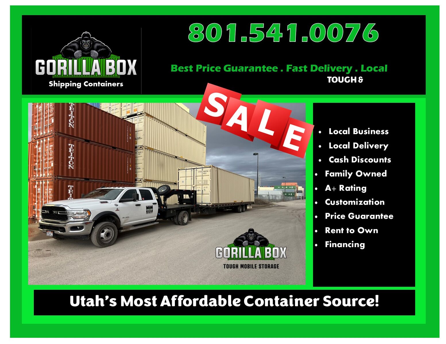 20' and 40' High Cube Shipping Containers. Great Office, Shed, Used and New One Trip Conex, Connex, Storage, Best Price!