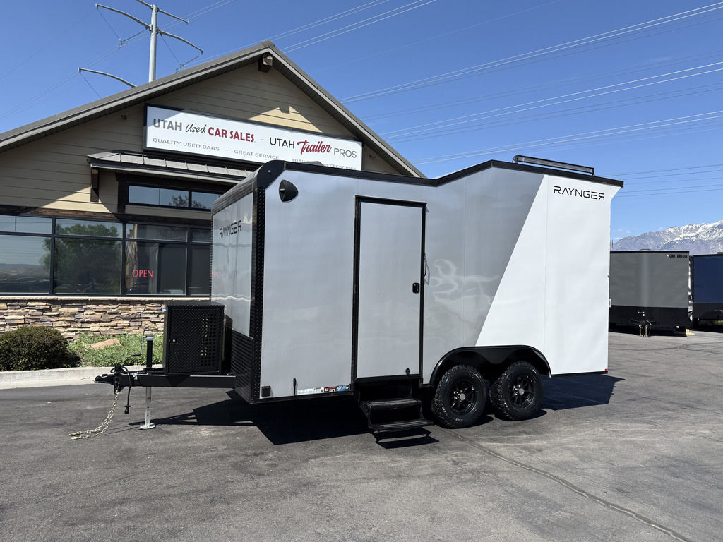8x16 / 8.5x16 Toy Hauler Travel Trailer .030 Aluminum Enclosed Cargo Raynger 2025