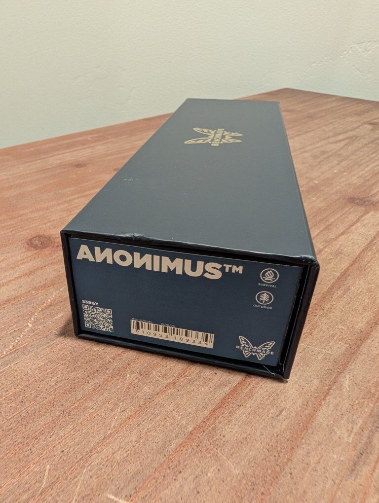 NEW! Benchmade Anonimus OD Green G10 Knife