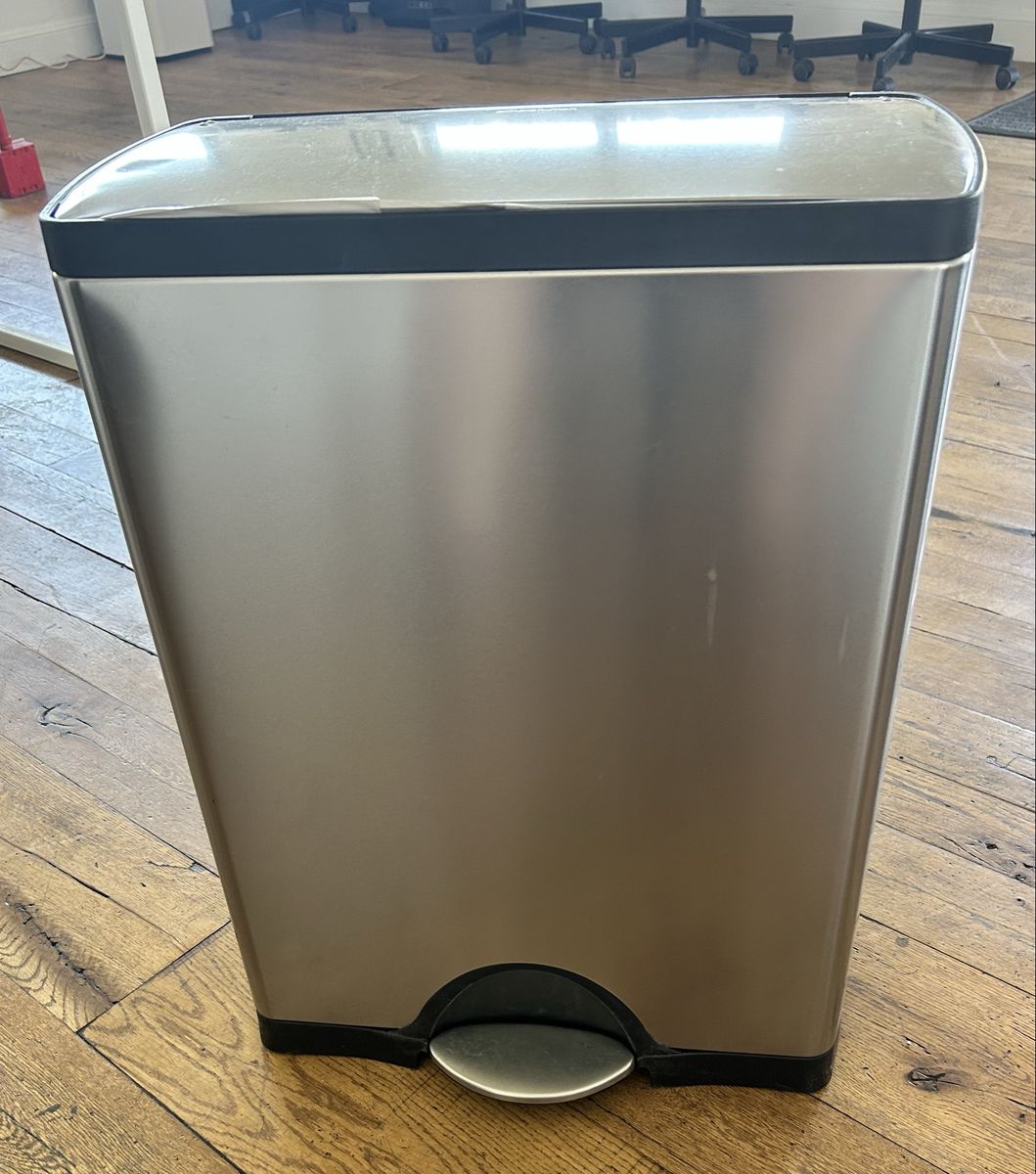 SimpleHuman Stainless Steel Trash Can
