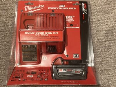 NEW Milwaukee 5 AH Battery And Charger