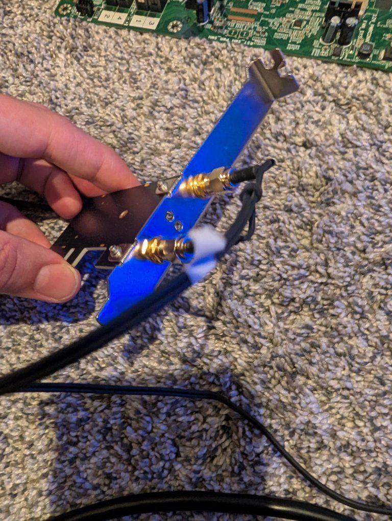 wifi card (will accept pretty much anything)