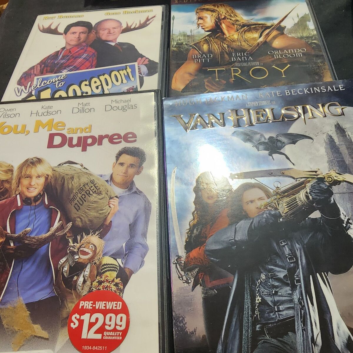 MoosePort, Troy, Van Helsing, & You, Me, Dupree