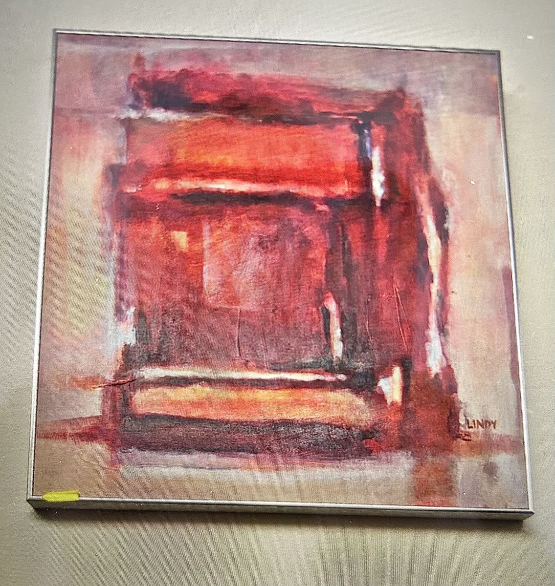 original oil painting on canvas signed framed