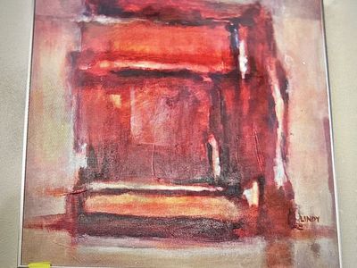 original oil painting on canvas signed framed