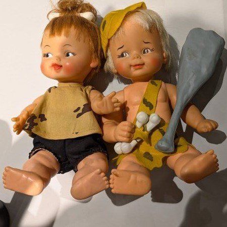 Pebbles & Bam Bam, 1960's Excellent condition
