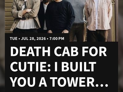2 Death Cab for Cutie Tickets