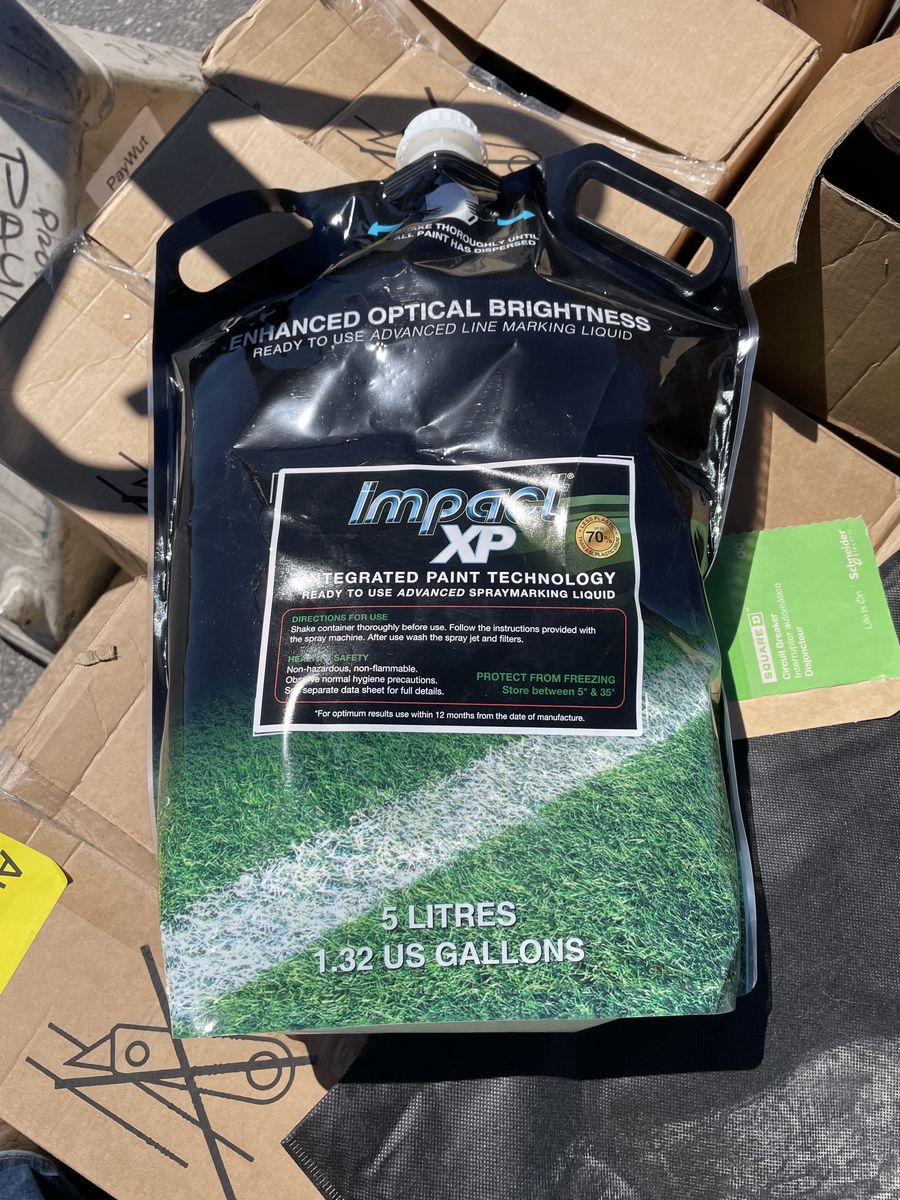 Impact XP Liquid Line Marking Paint for Sports Fields
