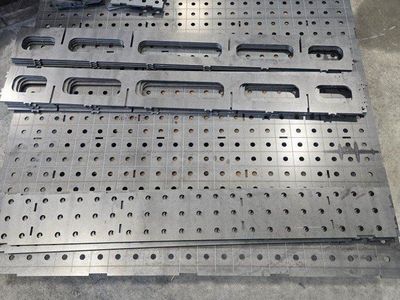 4'X4' Welding Fixture Table 5/8 holes