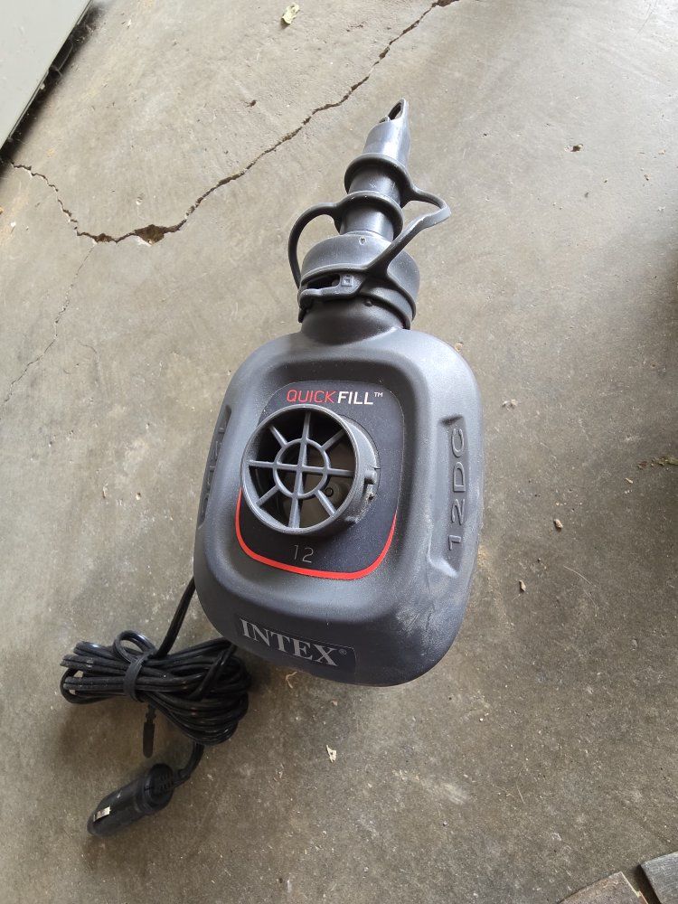 Intex Quick-Fill 12V DC Electric Air Pump for Inflatables