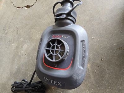 Intex Quick-Fill 12V DC Electric Air Pump for Inflatables