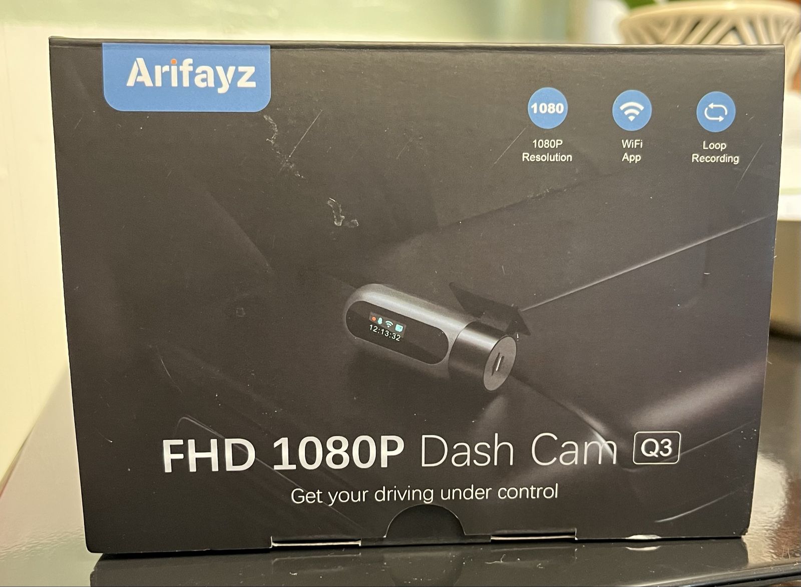 Arifayz Q3 FHD 1080p dash cam - new