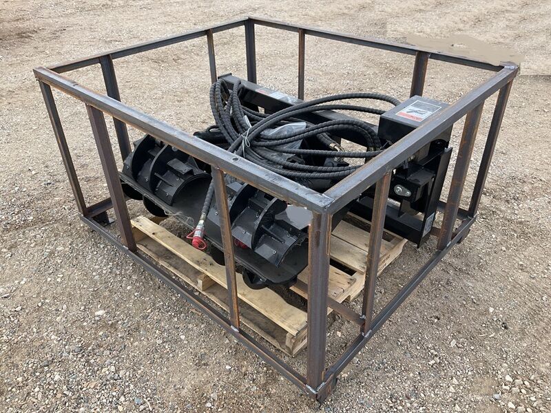 New Skid Steer Pole setter Clamp