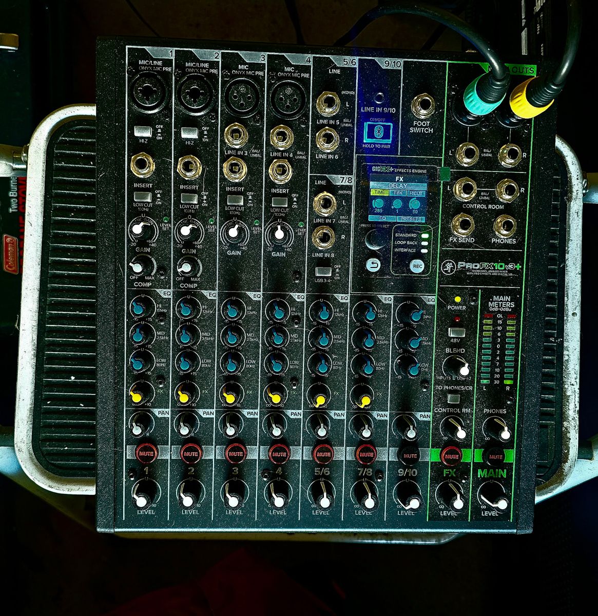 Mackie ProFX10v3+, 10-Channel Analog Mixer with Enhanced FX, USB Recording Modes and Bluetooth