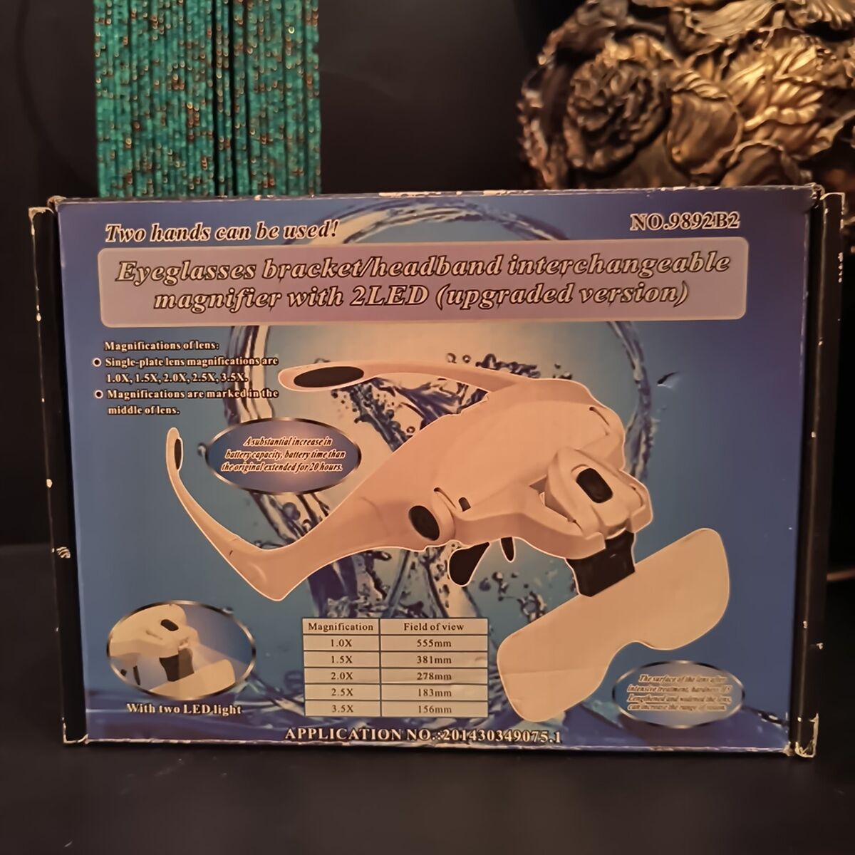 magnifying glasses with 2led