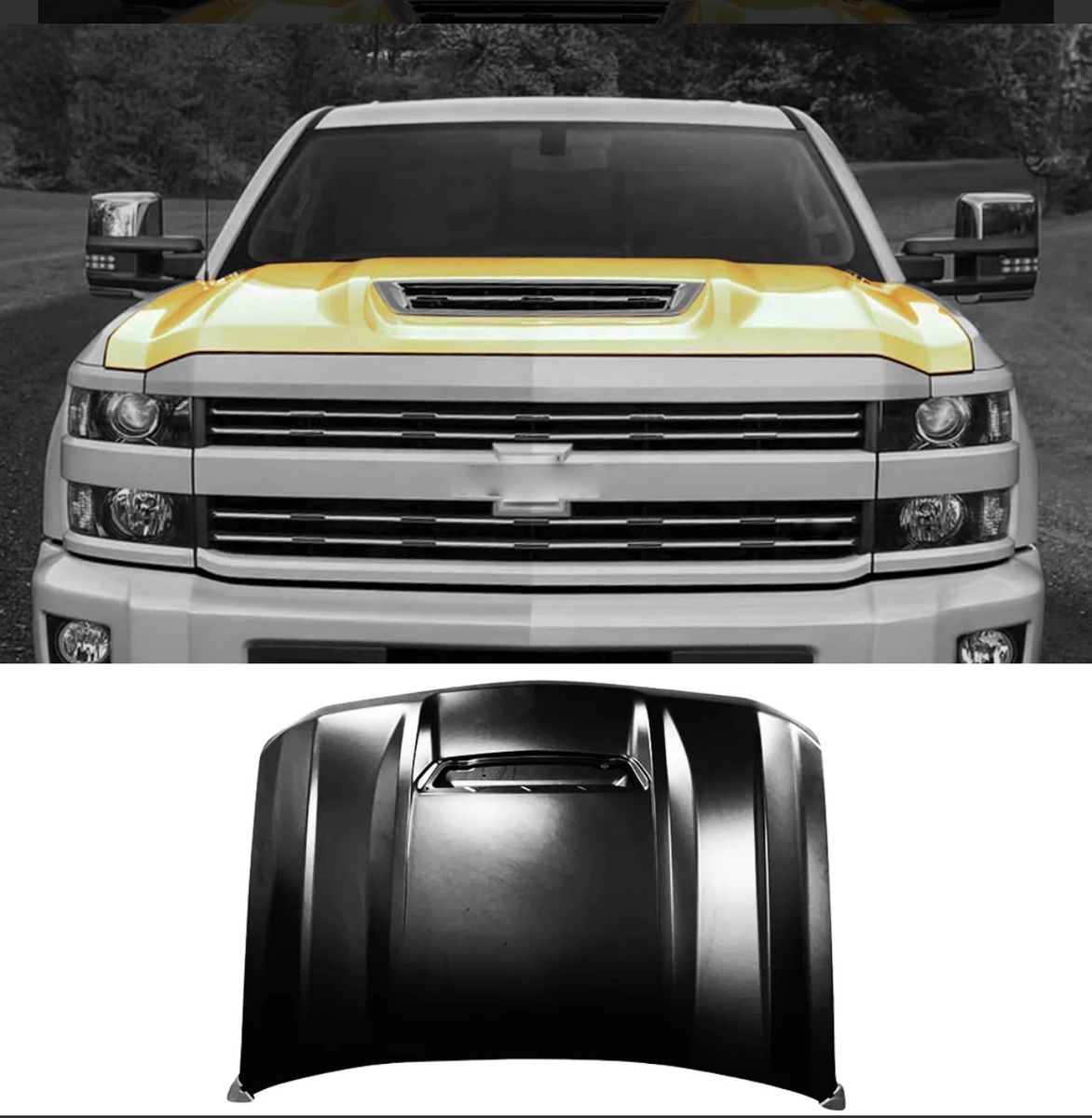 Chevrolet Silverado 2500 HD / Demon Style Hood