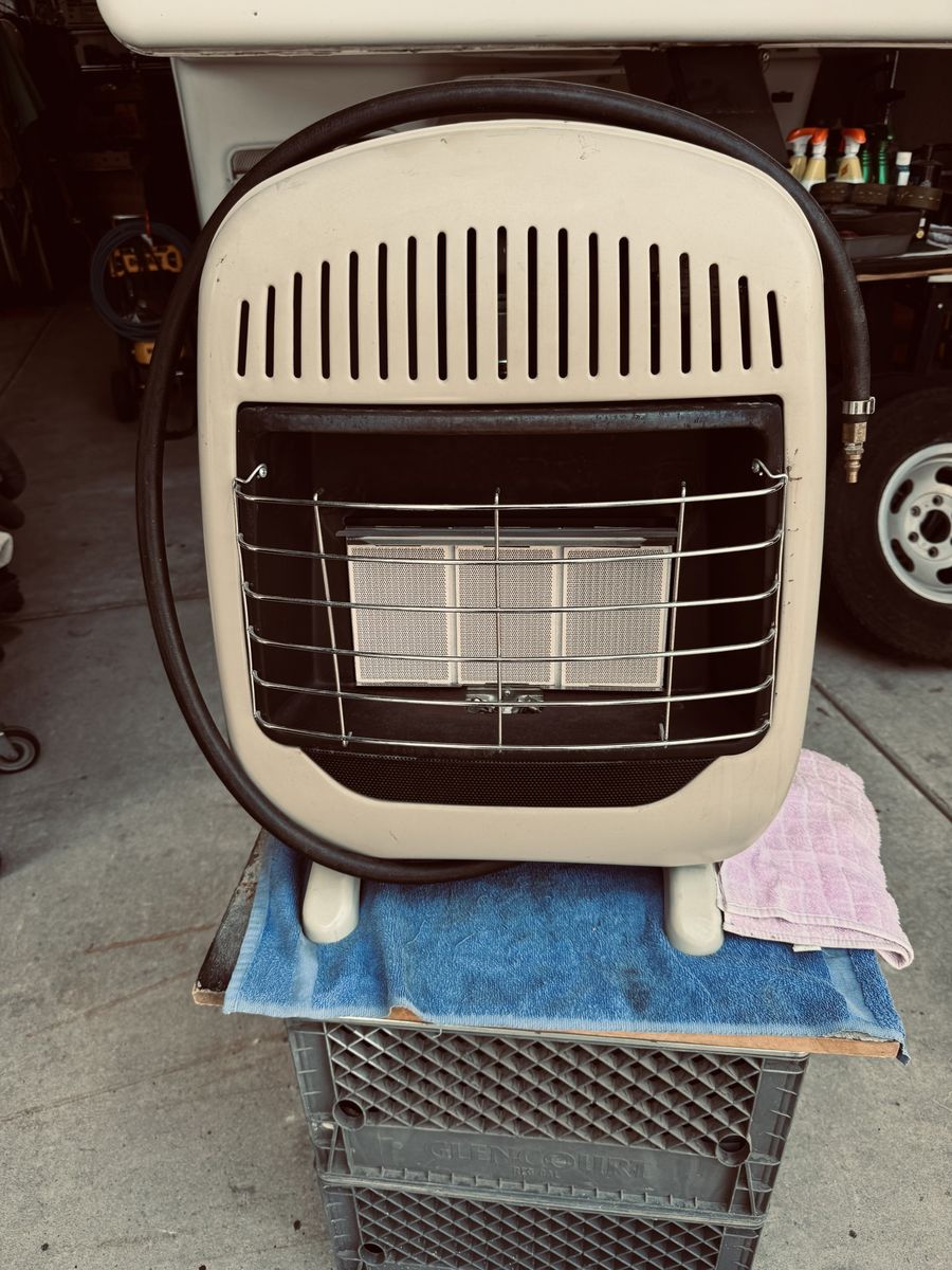 Used FFK-YJHL Propane Heater with Ignitor and Auto/Manual Modes