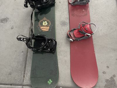 Burton Snowboards (48 & 51)