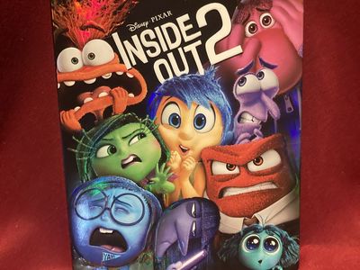 Disney Pixar Inside Out 2 Blu Ray & DVD