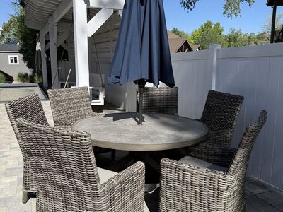 Table and chairs