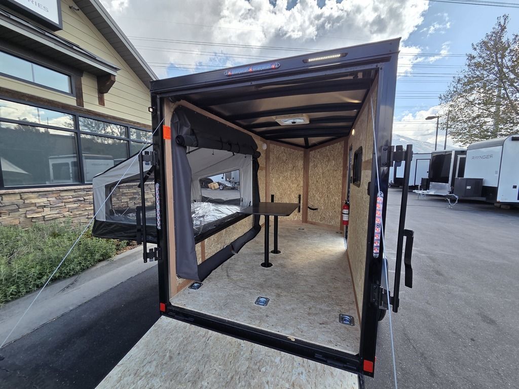 5x10 Mini/Light/Small Toy Hauler Travel Trailer Enclosed Cargo RAYNGER 2026