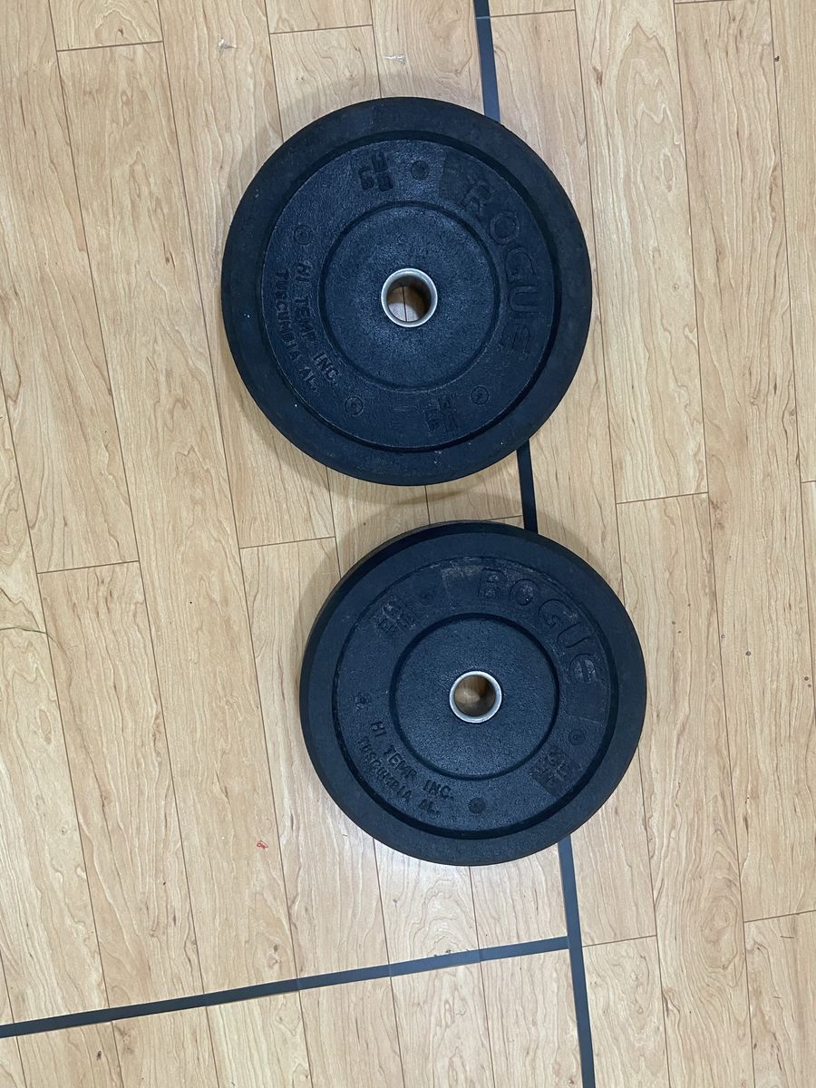 Rogue Hi Temp Bumper Plates 35 LB Pair