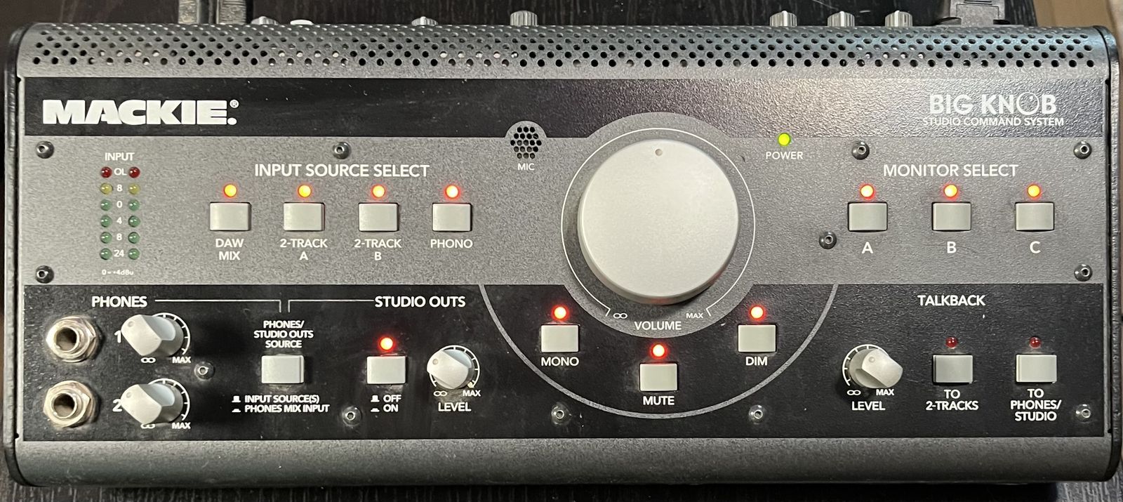 Mackie Big Knob Studio Monitor Hub