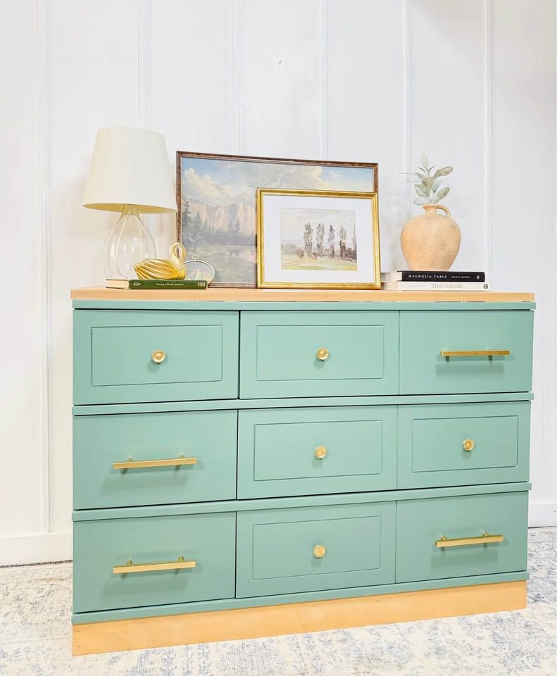 Modern Boho Chic 6 Drawer Dresser | Boho 6 Drawer Chest | Modern Dresser #2