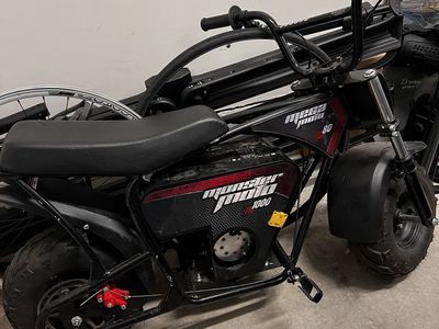 Mini Bike Custom Build 60v 2000w 35/40mph