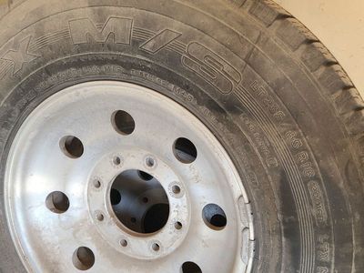 Michelin LT235/85R16 Load Range E M+S All-Season Truck Tire & Rim