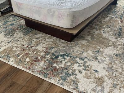 Twin mattress and bed frame