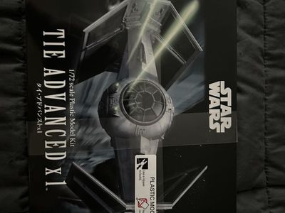 Star Wars Tie Advanced Bandai Model