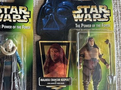 90’s Vintage Star Wars The Power of the Force Mallatobok (Brakkar) Action Figure 1997 Kenner