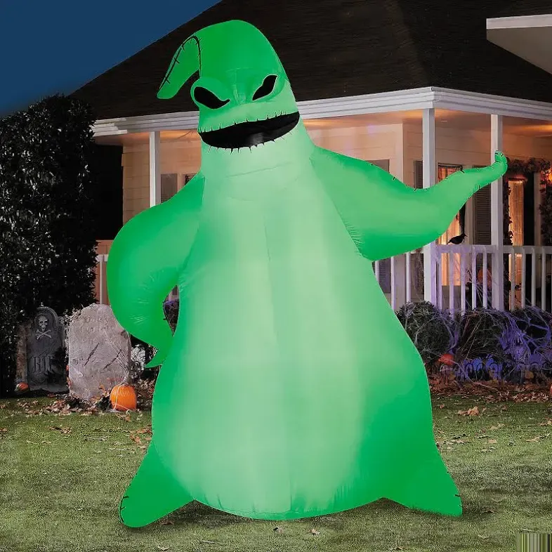 Halloween 10’ Oogie Boogie TNBC Disney Nightmare Before Christmas Inflatable Blow Up Pumpkin Home Decor Decoration Yard Prop