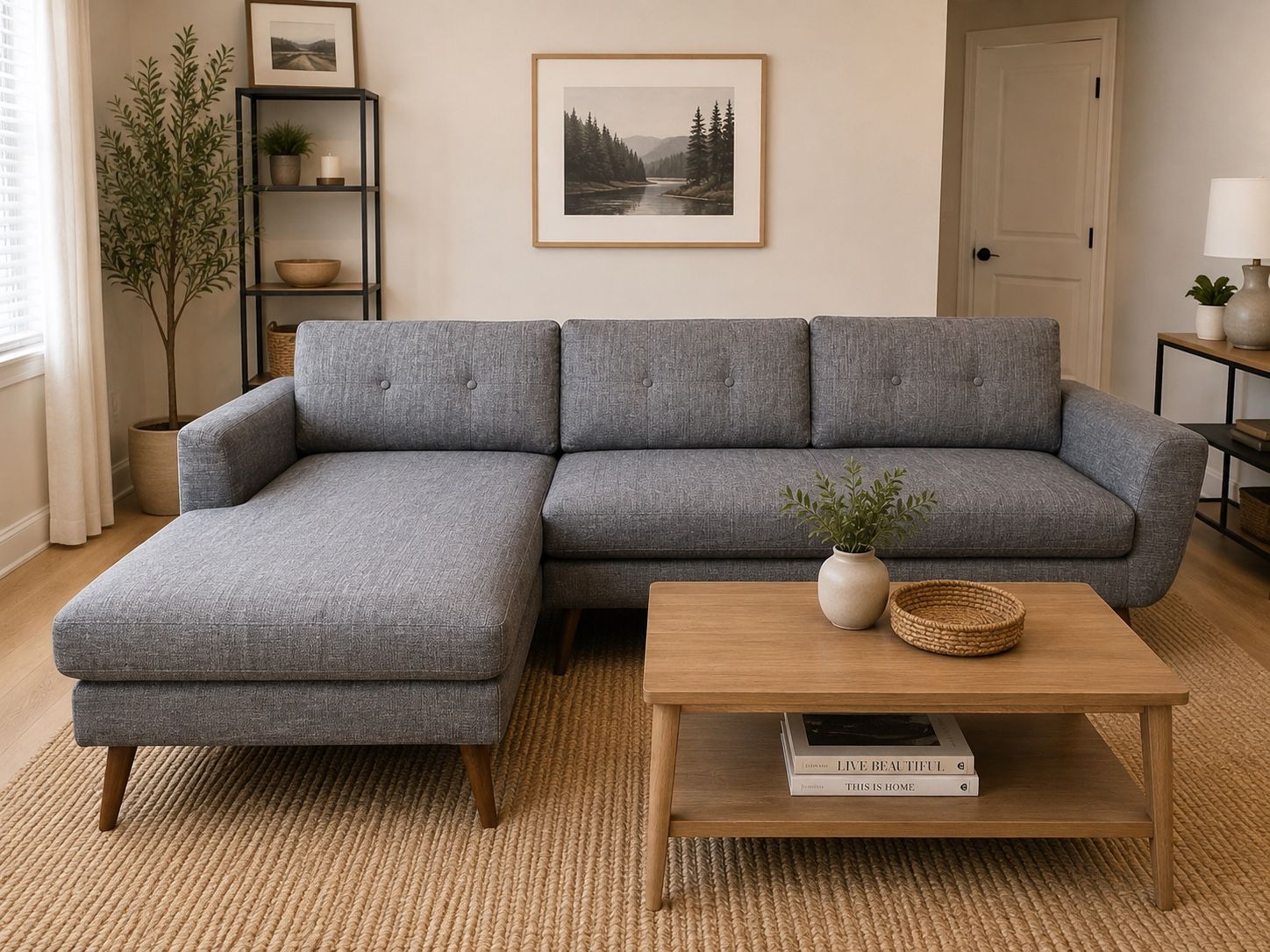 West Elm Sectional – Like New