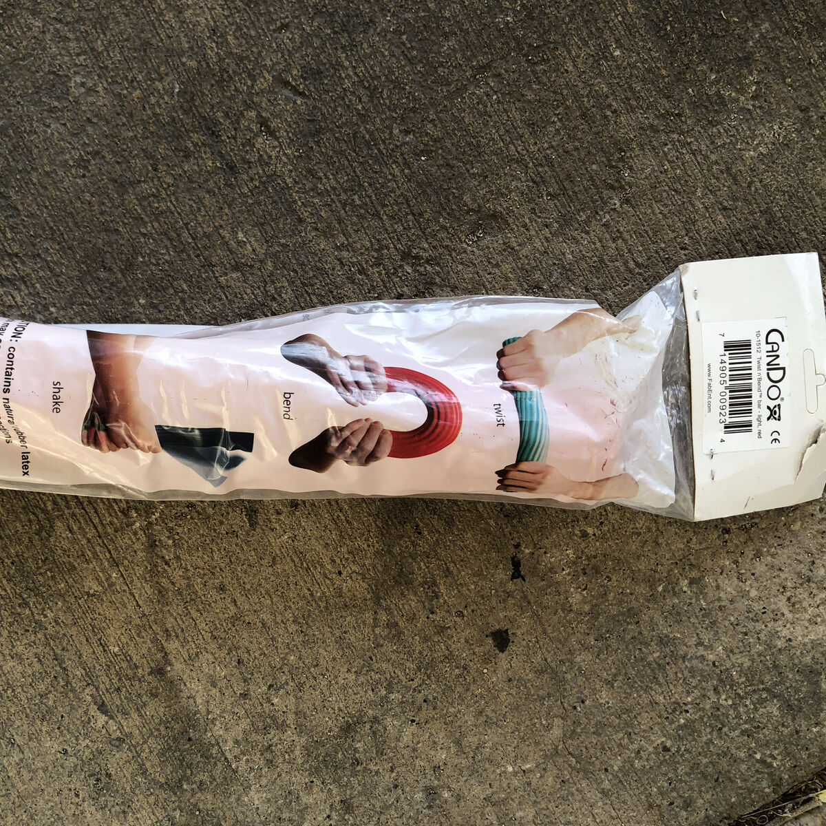 Can Do Twist Bar Exercise Bar Twist Pull Stretch